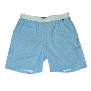 Remington Reynolds Men’s Hybrid Active Shorts Blue 7” Inseam Size Large